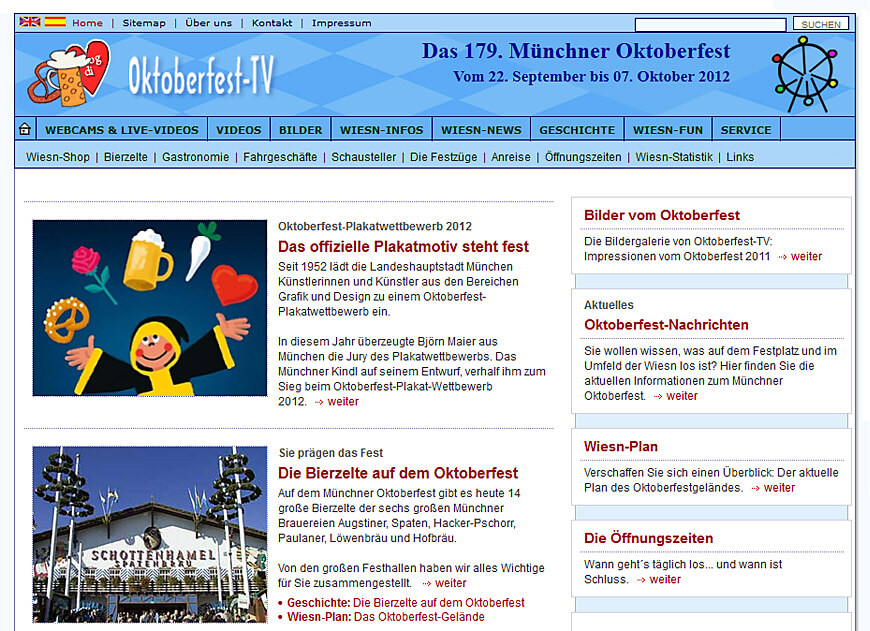 Website: Oktoberfest-TV