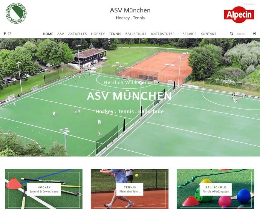 Website: Akademischer Sportverein München
